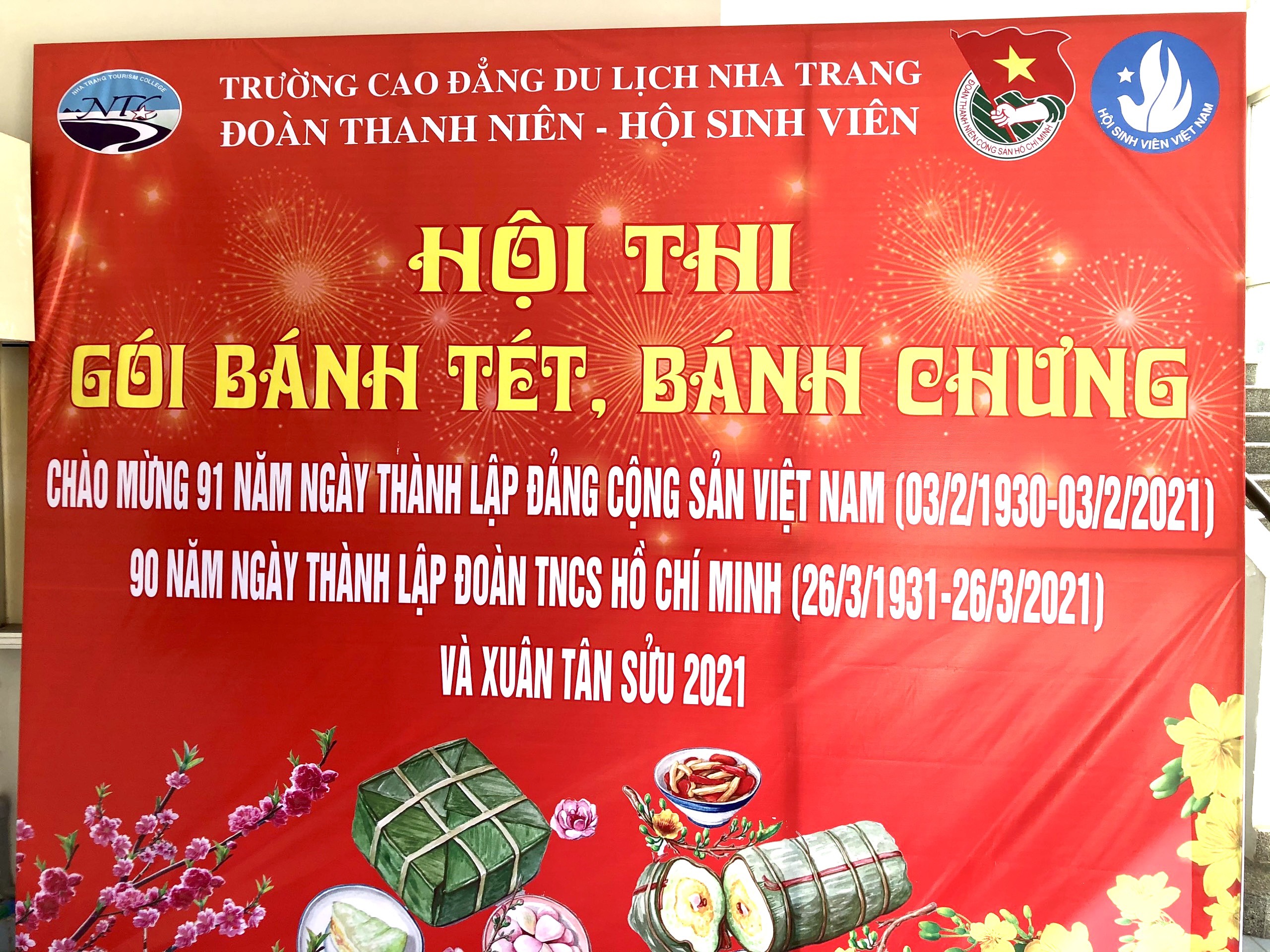 Hội thi gói bánh tét, bánh chưng Xuân Tân Sửu 2021