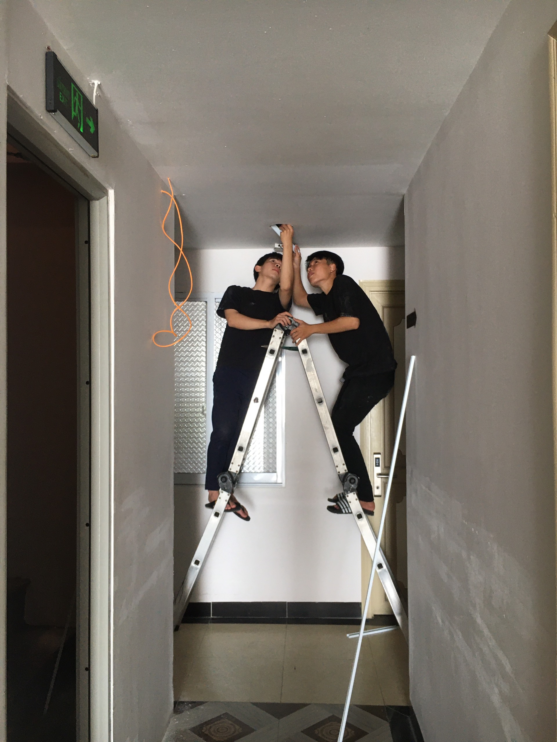 Thi công tại khách sạn Mây Ngũ Sắc - Nha Trang