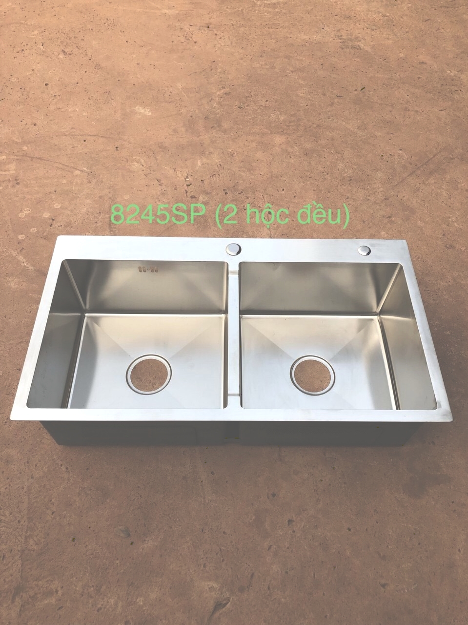 Bồn rửa chén Inox 304 2 hộc