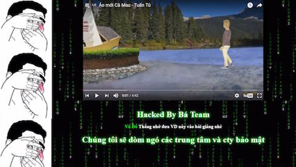 Website Trung tâm an ninh mạng Athena bị hacker tấn công